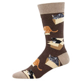 Men's Cat In A Box Socks