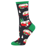 Ladies Christmas Campers Socks