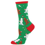 Ladies Mythical Kissmas Socks