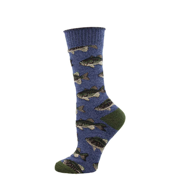 Outlands Recycled Cotton Stocked Lake Socks