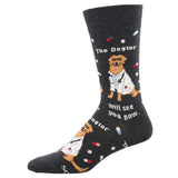 Men's The Dogtor Is In Socks