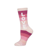 Unisex Athletic Love Crew Socks