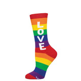 Unisex Athletic Love Crew Socks