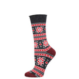 Outlands Recycled Cotton Winter Fairisle Socks