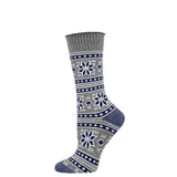 Outlands Recycled Cotton Winter Fairisle Socks