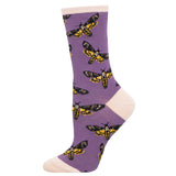 Ladies Moths To A Flame Socks