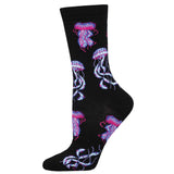Ladies Bamboo Deep Sea Jellies Socks