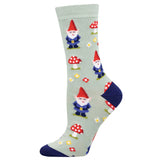 Ladies Bamboo Gnome More Mushrooms Socks