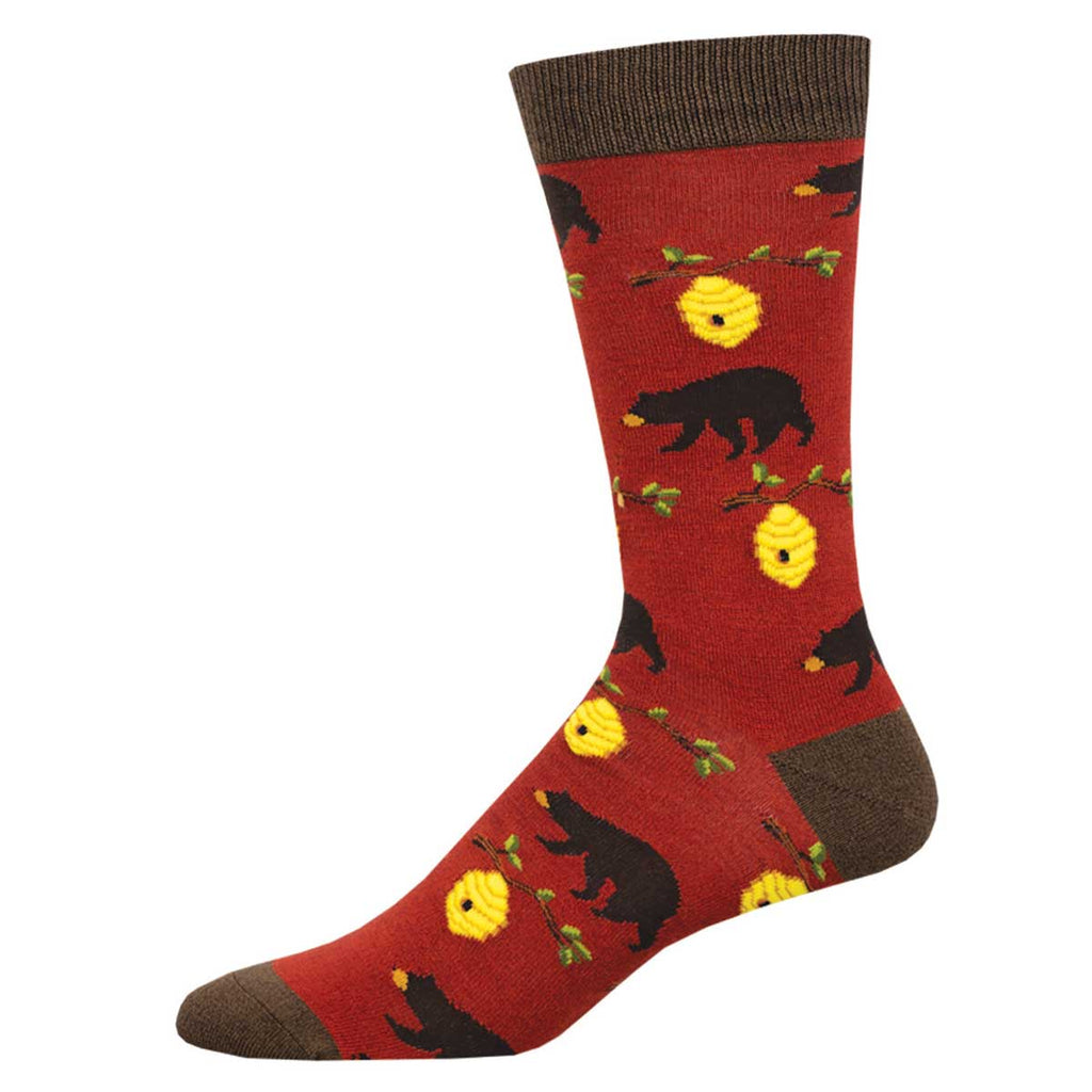 Men's Bamboo Bears and Bees Socks – Socksmith Canada Inc.