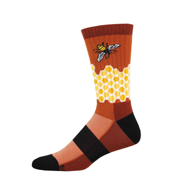 Men's Compass Wool Home Sweet Honeycomb Socks