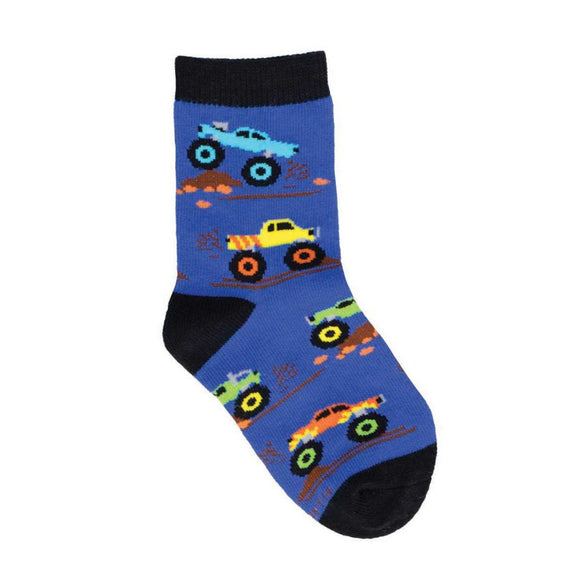 Kids' Monster Trucks Socks