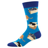 Men's Cat In A Box Socks