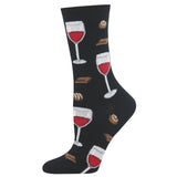 Ladies Time To Wine Down Socks