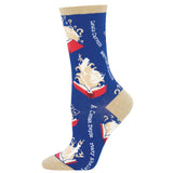 Ladies Book Your Adventure Socks
