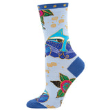 Ladies Laurel Burch Carlotta Cat Socks