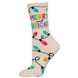 Ladies Merry and Bright Socks