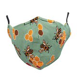 One Size Busy Bees Mask