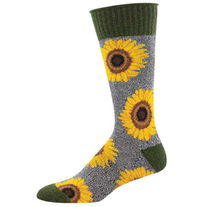 Outlands Recycled Cotton Sincerely Sunflowers Socks