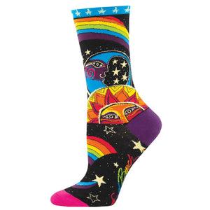 Ladies Laurel Burch Celestial Joy Socks