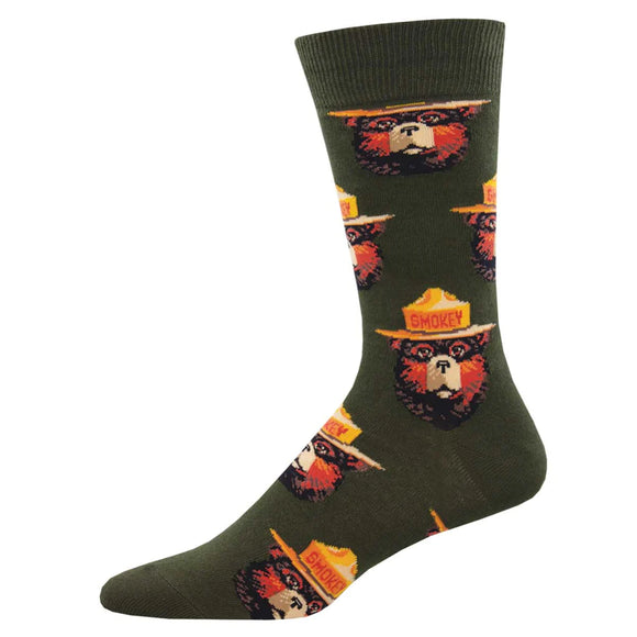 Men's Smokey Face Socks