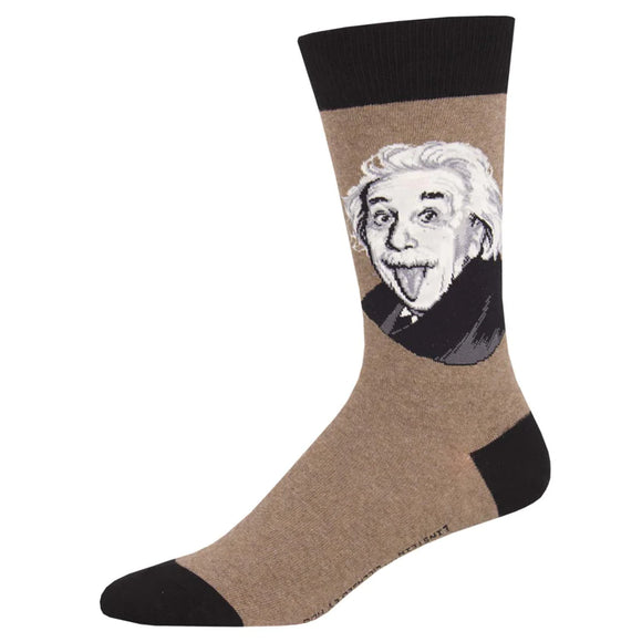 Men's Einstein Portrait Socks
