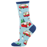 Ladies Christmas Campers Socks
