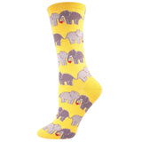 Ladies Elephant Love Socks