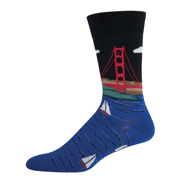 Men's Golden Gate Bridge Socks