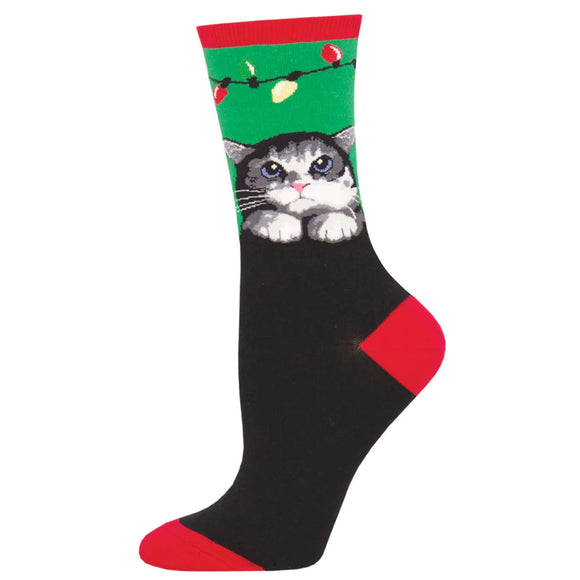 Ladies Cat In A Box Socks – Socksmith Canada Inc.