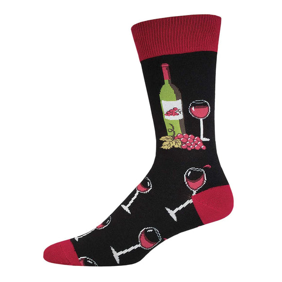 Men's Wine Scene Socks