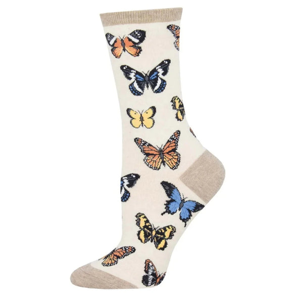 Ladies Majestic Butterflies Socks