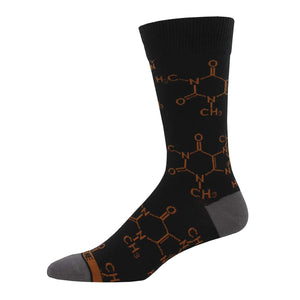 Men's Caffeine "The Molecule" Socks