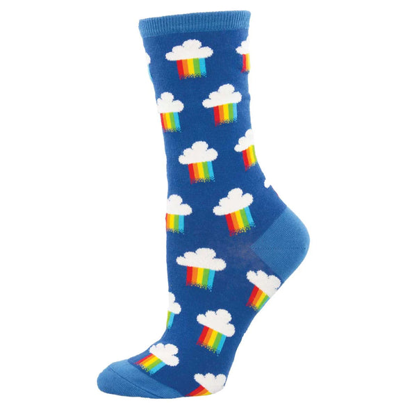 Ladies Rainbow Rain Socks