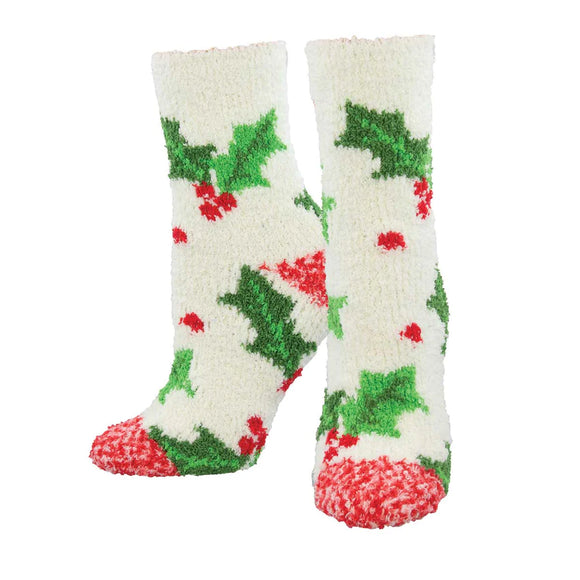 Ladies Warm & Cozy Holly Socks