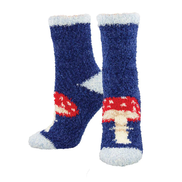 Ladies Warm & Cozy Mighty Mushroom Socks