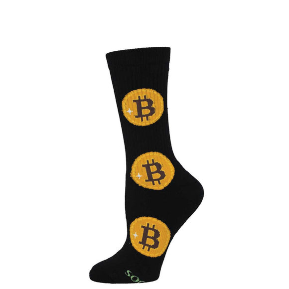 Unisex Athletic Bitcoin Crew Socks