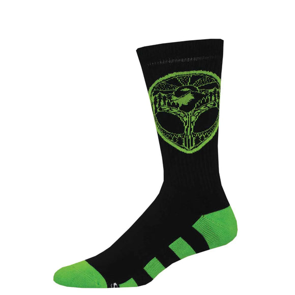 Unisex Athletic Extraterrestrial Crew Socks