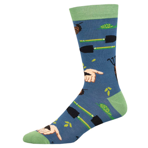 Men's Bamboo Green Thumb Socks