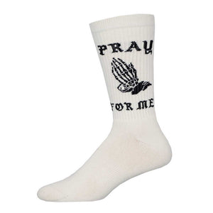 NO BS - Pray For Me Athletic Socks