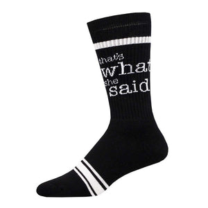 NO BS - That's What She Said Athletic Socks