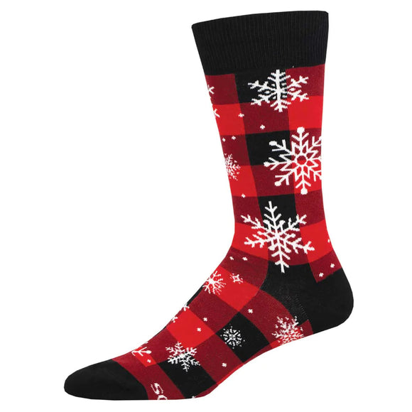Men's Snowflake Plaidern Socks
