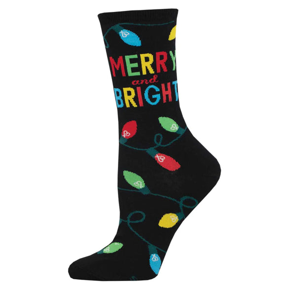 Ladies Merry and Bright Socks