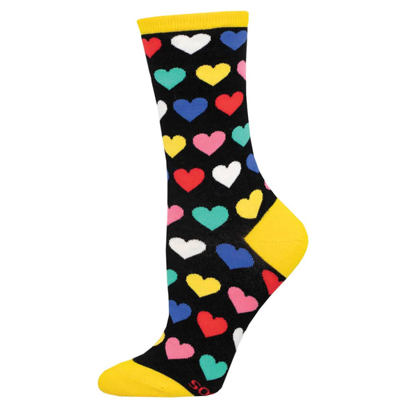 Ladies Heart To Heart Socks