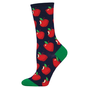 Ladies Apple Of My Eye Socks