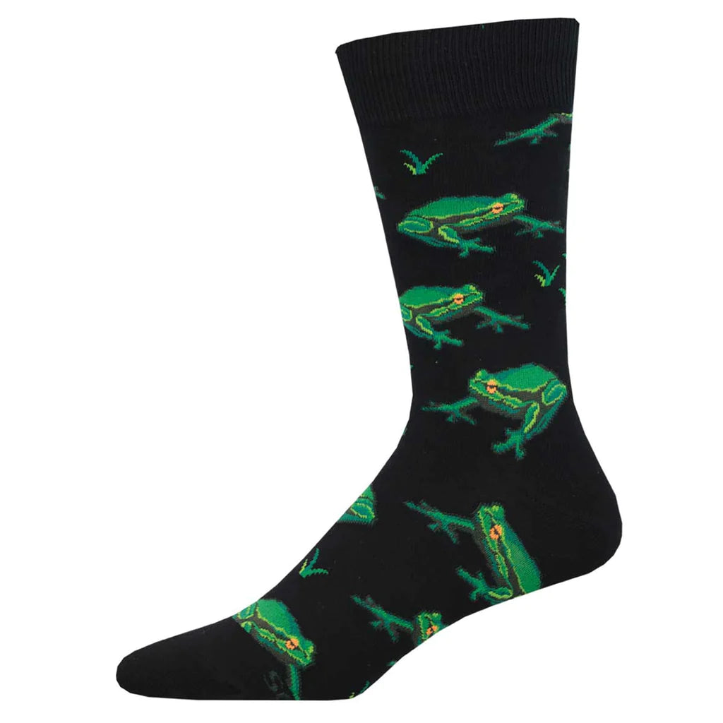 Men's Night Frogs Socks – Socksmith Canada Inc.