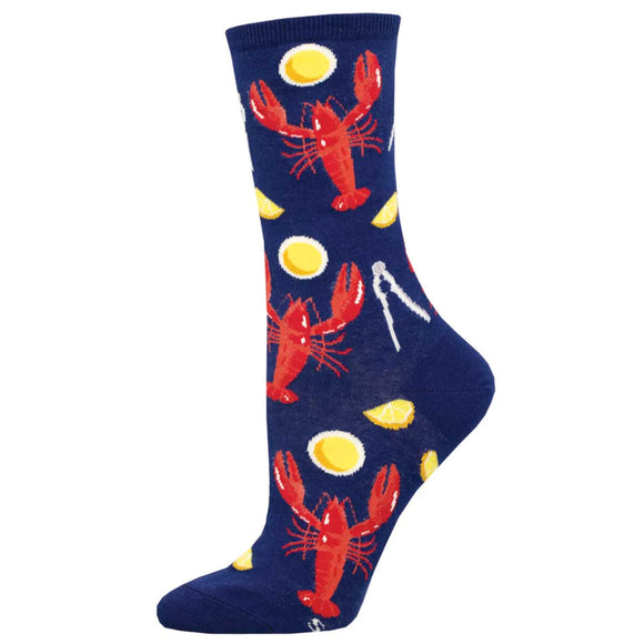 Ladies Lobster Dinner Socks