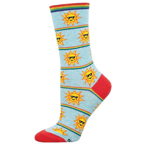 Ladies Rainbow Sunnies Socks