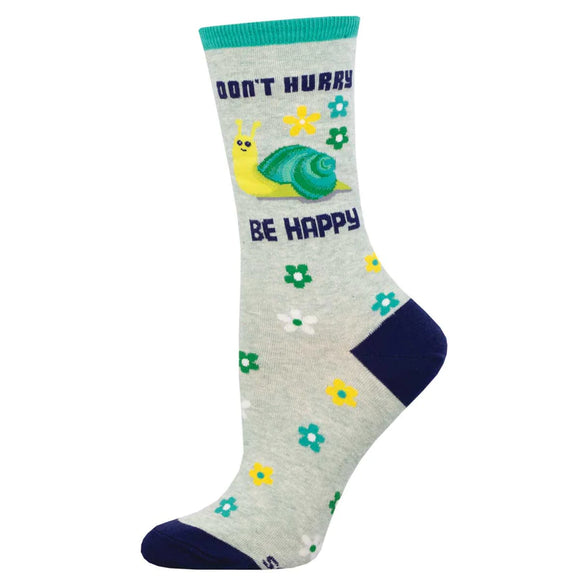 Ladies Don't Hurry, Be Happy Socks