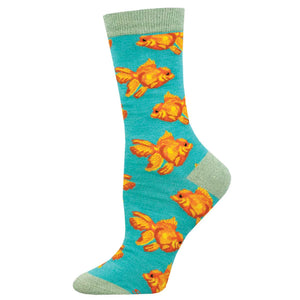 Ladies Bamboo Goldfish Socks