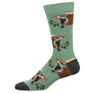 Men's Bamboo Woodpecker Socks